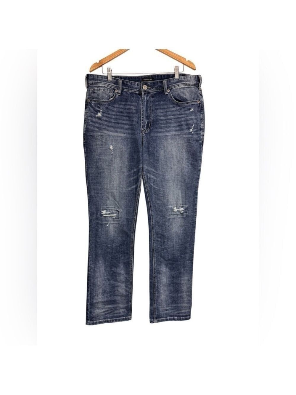 Warehouse One Men's Slim Straight Jeans 36x32